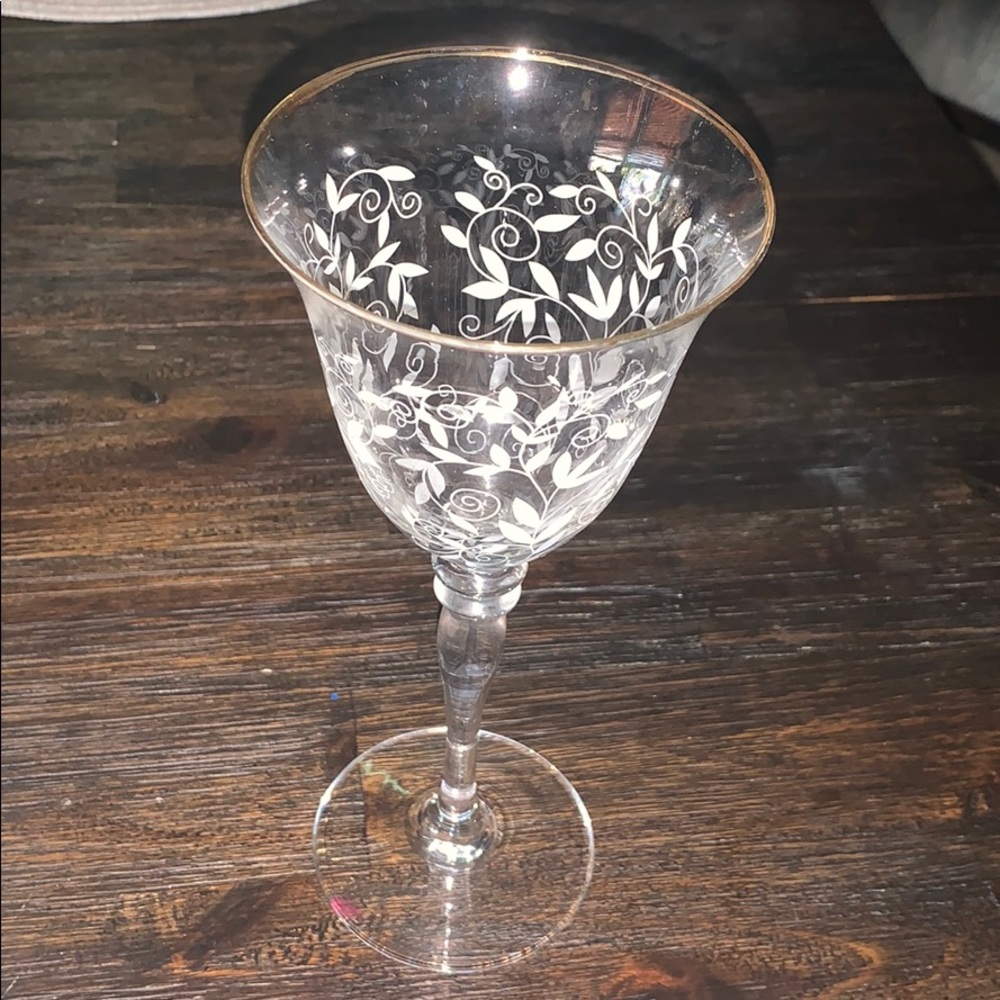 24k Gold Edged glass
